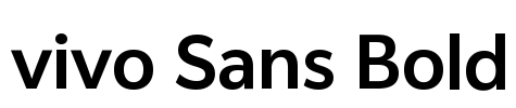 vivo Sans Bold