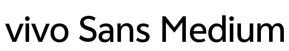 vivo Sans Medium