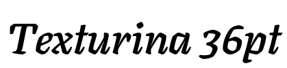 Texturina 36pt