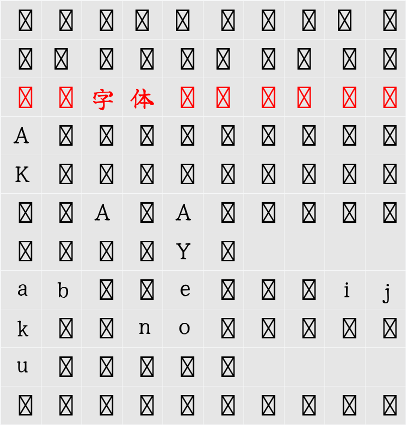 佑字 変体仮名 曙 R 字符映射表