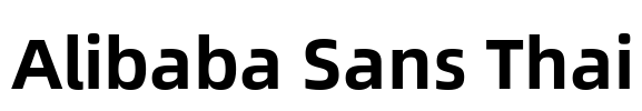 Alibaba Sans Thai