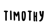 Timothy 字体预览图