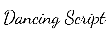Dancing Script